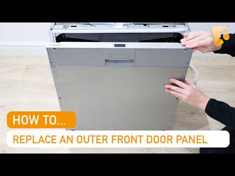 How to Replace a Bosch Dishwasher Outer Front Door Panel