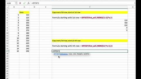 Excel Formulas to Format Every Nth Value