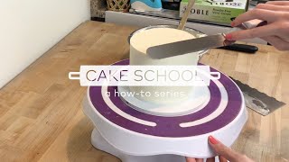 Cake School: How to Ice a Cake in Swiss Meringue Buttercream