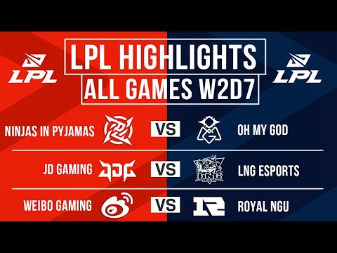 LPL Highlights ALL GAMES Week 2 Day 7 | LPL Spring 2024