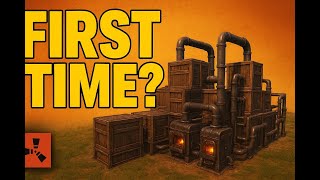 Rust Industrial Madness | First Ever Automated Base