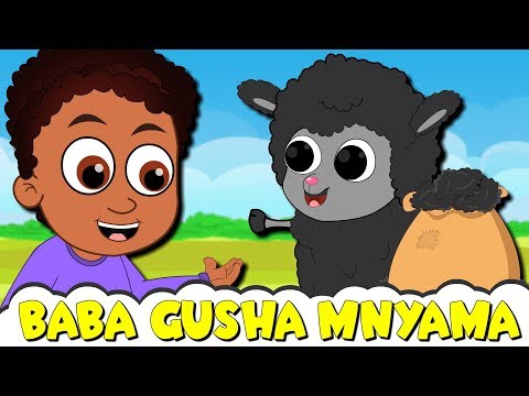 Baa Baa Black Sheep in Xhosa | Baba Gusha Mnyama | Zabantwana | Xhosa Children Songs