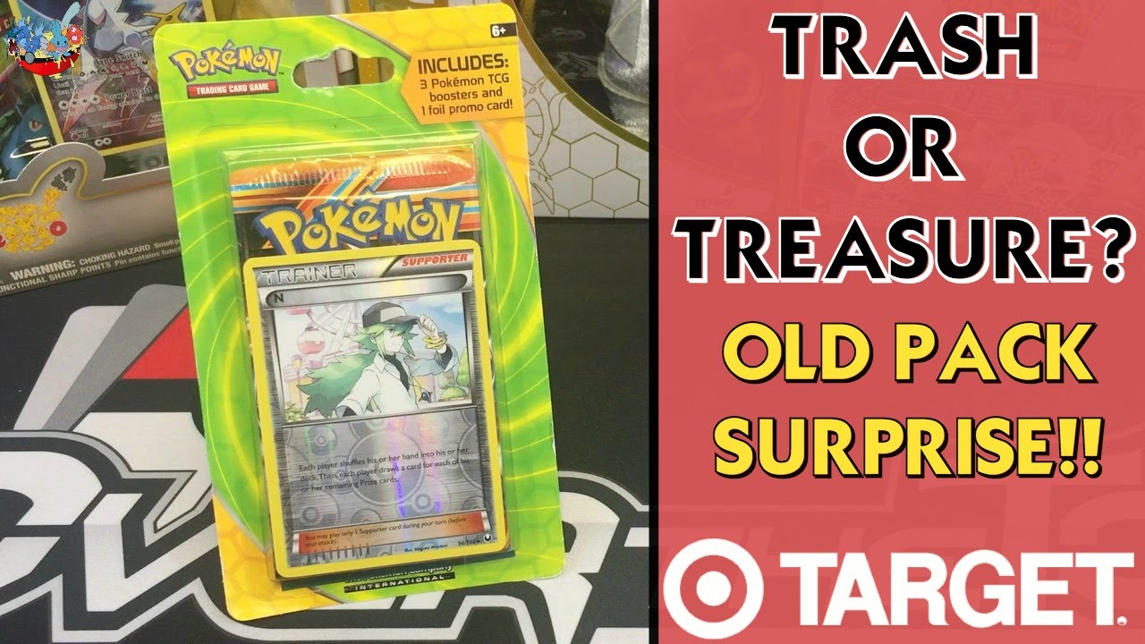 Trash Or Treasure Weird Target 3 Booster Pack Blister Pokemon Card Opening