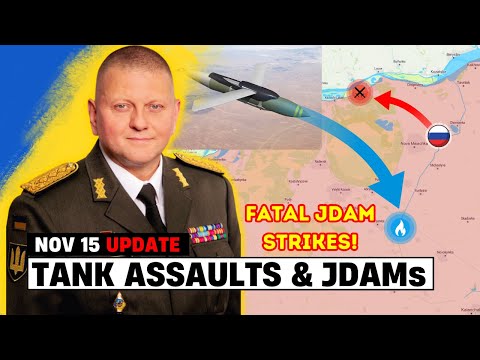 Russian Tanks Attack Krynky & Ukrainians Conduct Devastating JDAM Strikes as Dnipro Front Heats Up