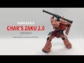 CHAR's ZAKU II Ver. 2.0 MG | Gundam Build | ASMR | Gundam The Origin | gundam asmr | gunpla asmr
