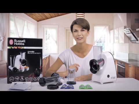 Unboxing: szatkownica Aura Slice & Go Multi marki Russell Hobbs. 22281-56