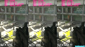 Battlefield 4 GTX 980 TI Vs GTX 980 Vs GTX 970 frame Rate Comparison