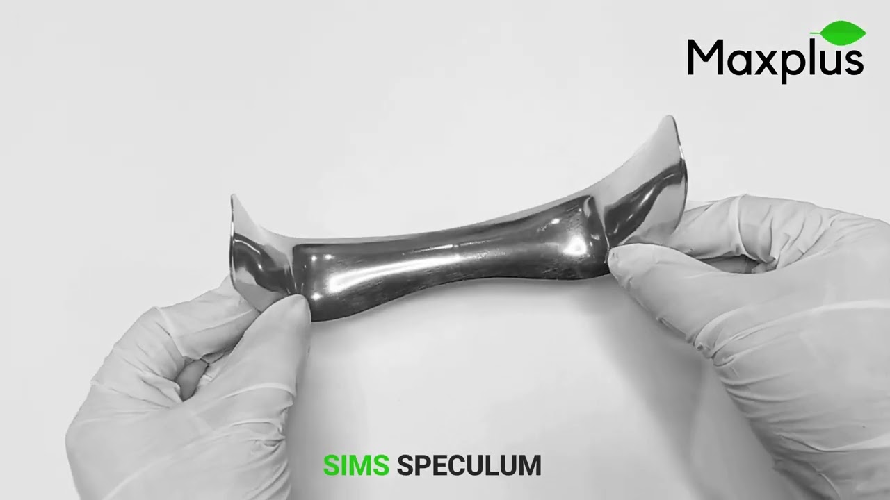 Max Plus | SIMS SPECULUM | SS Stainless Steel | Gynecological Surgical Instrument