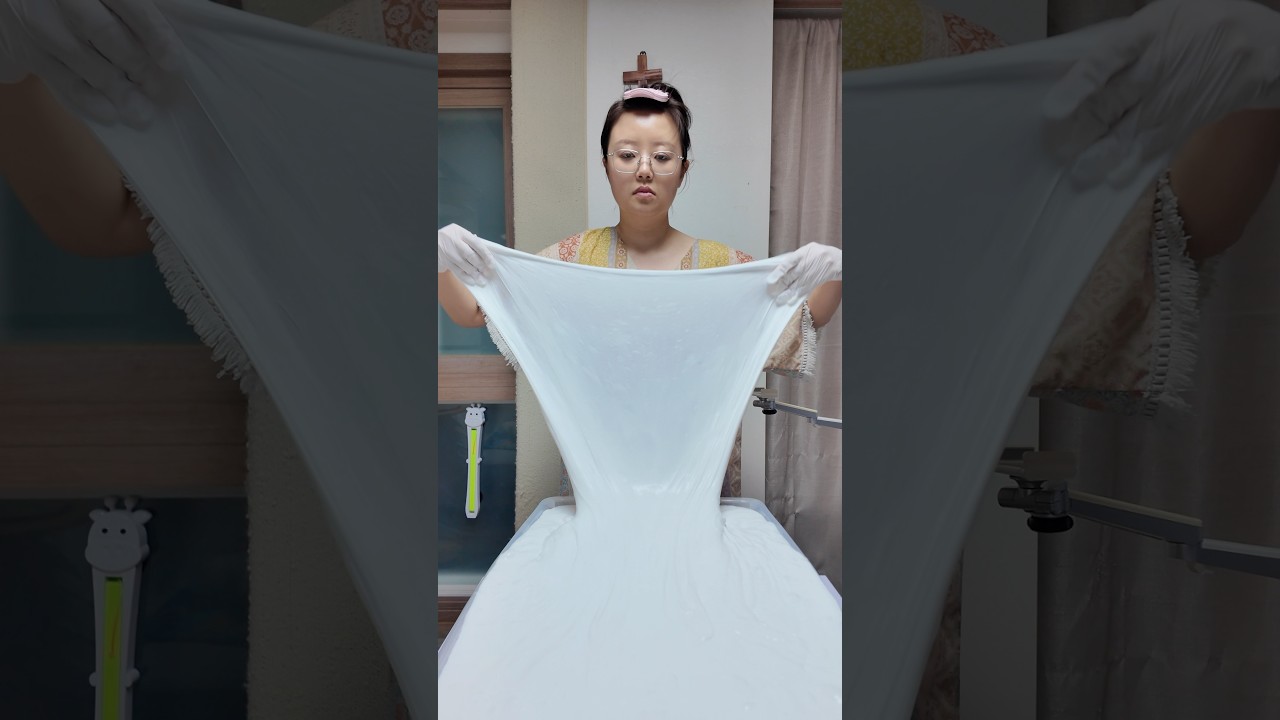 아람단 200명 줄 슬라임 만들기