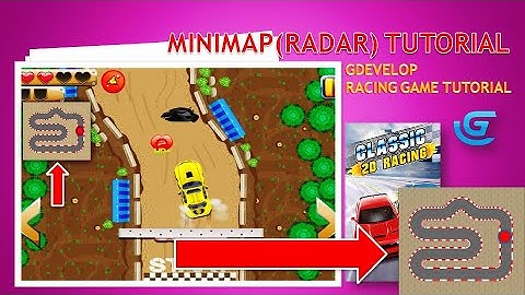 HOW TO CREATE MINIMAP(RADAR) FOR 2D GAME GDEVELOP TUTORIAL