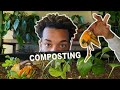 Easy composting at home  volunteering with la compost  curb your food waste