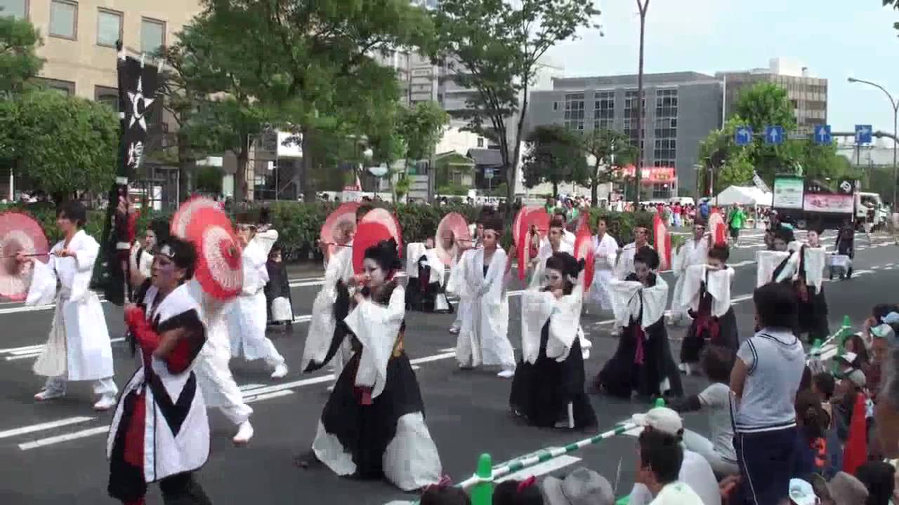 煌星月華　～2010うらじゃ(市役所筋パレード会場)