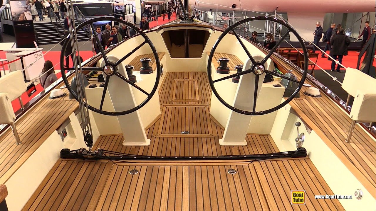 2016 Tofinou 12 Sailing Yacht - Deck and Interior Walkaround - 2015 Salon Nautique de Paris