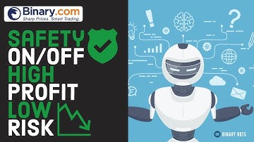 🆕 Binary.com bot Safety ON/OFF | Smart Martingale | High Profit Low Risk