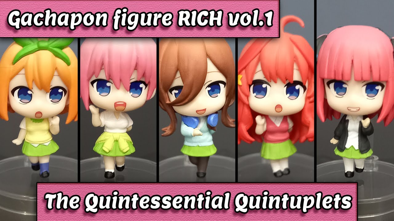 Gachapon The Quintessential Quintuplets Collection figure RICH vol.1 - Bushiroad Creative