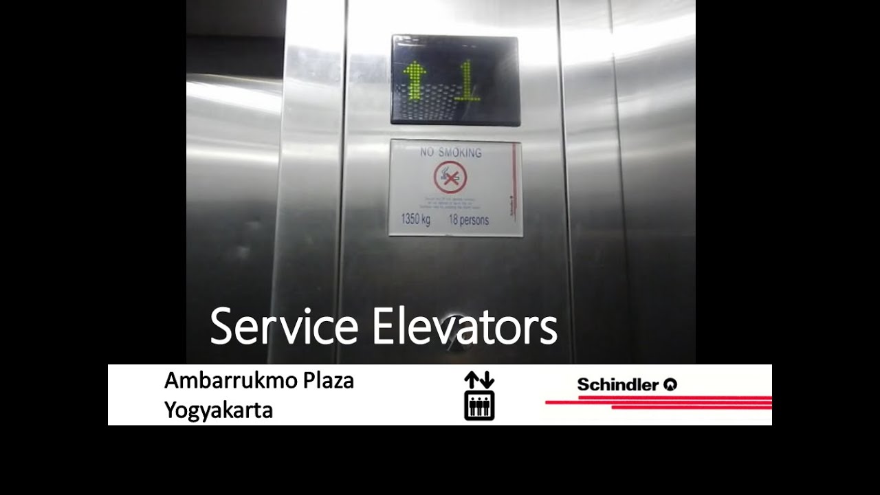 Schindler Service Elevators at Plaza Ambarrukmo, Yogyakarta