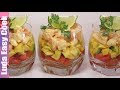 ПРАЗДНИЧНЫЙ СЛОЕНЫЙ САЛАТ С КРЕВЕТКАМИ И АВОКАДО | AVOCADO SALAD AND SHRIMP