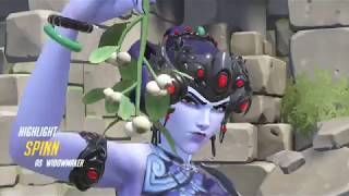 Overwatch Hookshot widow spawn kill #28 | Spinn
