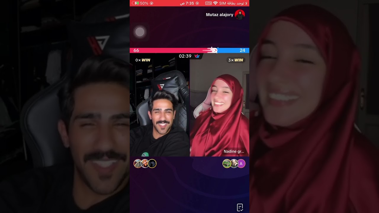 قست معتز العجوري مع نادين(ج2)  #tiktok #tik_tok #shorts