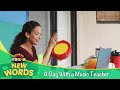 A Day With a Music Teacher | New Words | KidVision