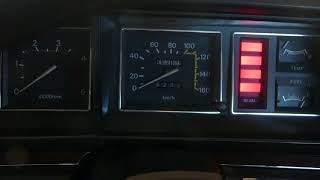 日産SD22型ディーゼル・冬季エンジン始動　車内より