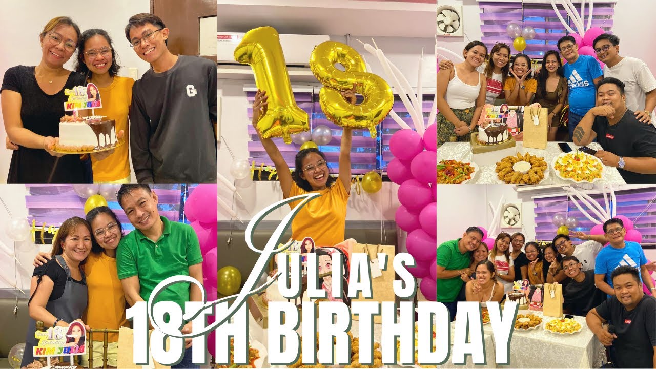 Vlog #4 Julia's 18th Birthday | Erika Tamayo