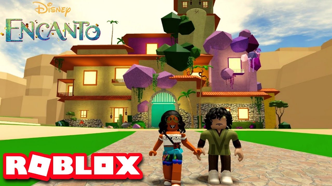 Roblox - VIRAMOS OS PERSONAGENS DO FILME ENCANTO (Encanto Roblox)