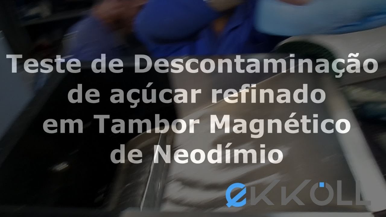 Descontaminação de açúcar refinado