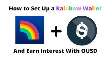 Setting up a Rainbow Wallet + Earning Interest with OUSD