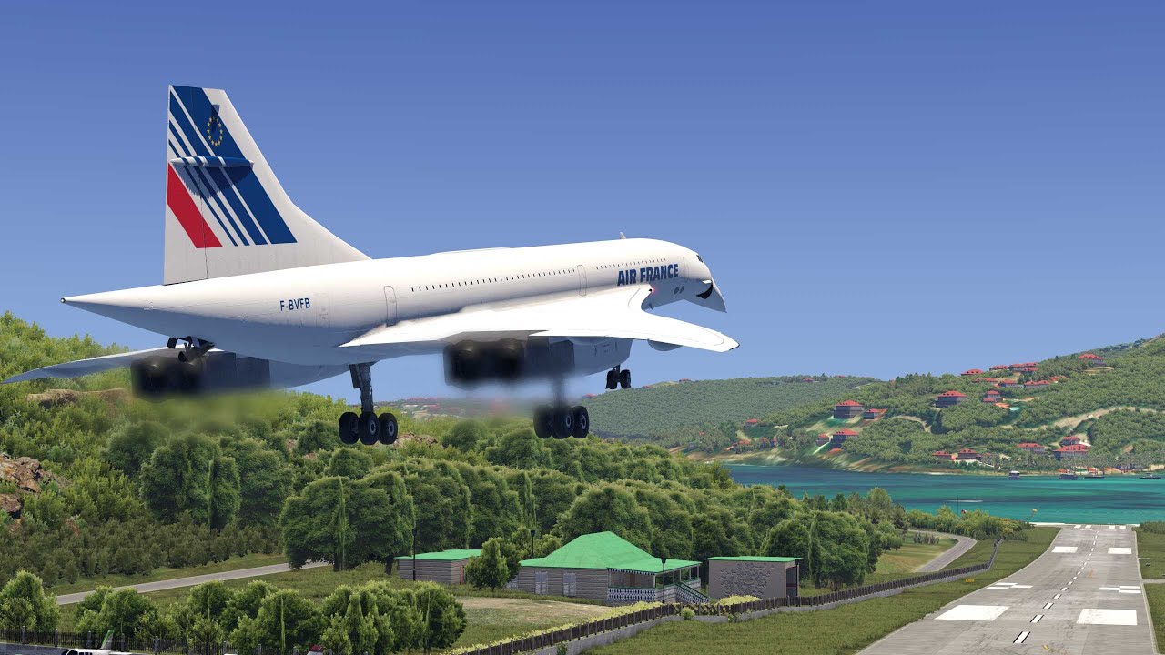 Landing The CONCORDE