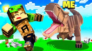 I Fooled My Friends as DINOSAURS in Minecraft