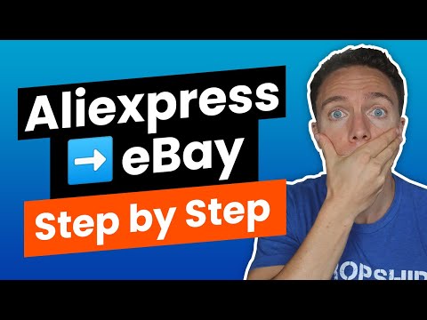 How To Dropship on eBay From Aliexpress For Beginners | EASY Step-By-Step Tutorial [2021]