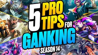 5 GANKING Fundamentals ALL Junglers Must Have! (Ultimate Ganking Guide For Season 14)