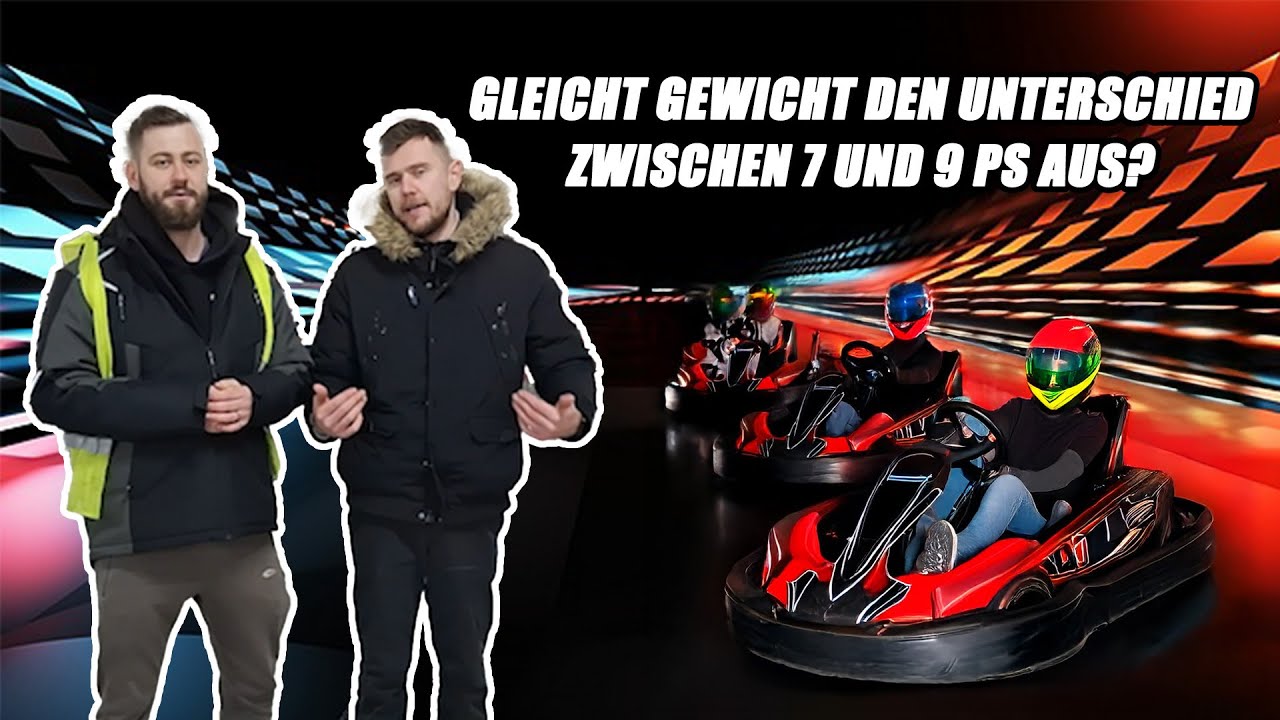 Beschleunigung 7 Ps VS 9 Ps Kart | Tipps und Tricks | Kart-O-Mania Stuttgart