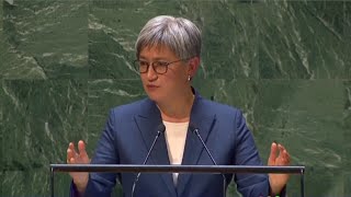 Penny Wong tells UN climate targets won’t be met by 2030