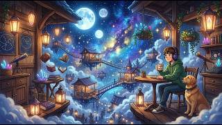 🌙 The Celestial Sky Bazaar | Magical Lofi Beats for Study, Sleep & Relaxation ☕✨ screenshot 3