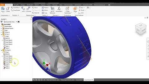 Autodesk Inventor - Automoblox Car Front Subassembly