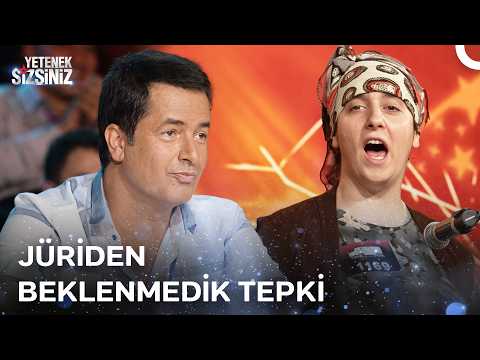 Sahneyi Bir Anda Birbirine Kattı Fakat Jüriden Kaçamadı | Yetenek Sizsiniz