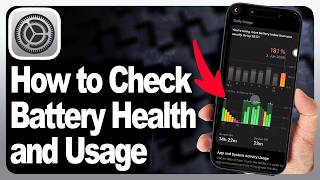 How to Check Battery Health and Usage on iPhone (Complete ...? - Step By Step