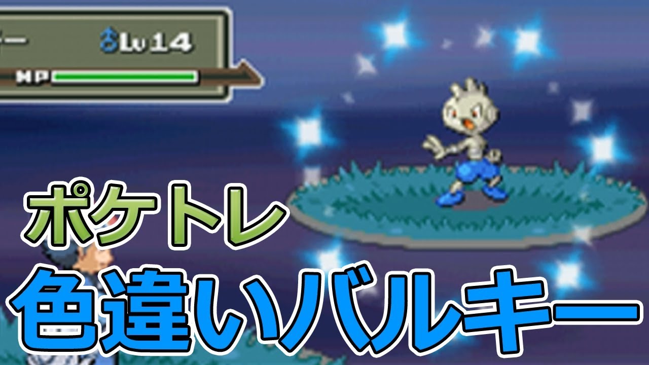 ポケモンpt ポケトレで色違いバルキーゲット ポケモンプラチナ Youtube