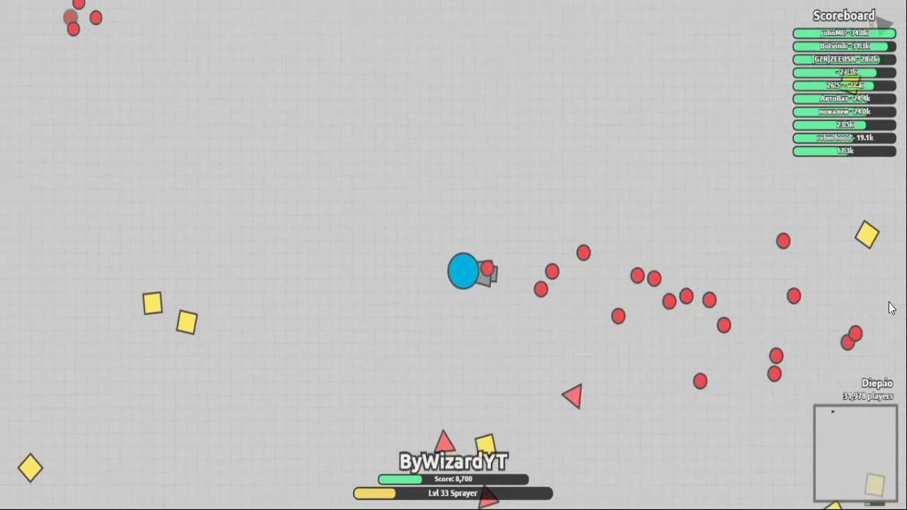 Diep.io (New Tanks Sprayer and Ranger ) - YouTube