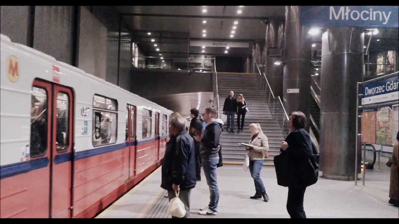 Metro Warszawskie, Dworzec Gdański (+ Siemens Inspiro → Ratusz Arsenał), 31.10.13