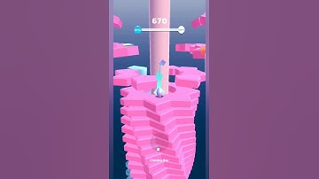 helix stack jump 😯 gameplay #shorts #shortsvideo #youtube #subscribe #gaming #viral #like #tiktok