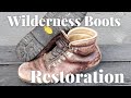 RESTORATION of Merrell Wilderness Boots | From WORN OUT to BRAND NEW