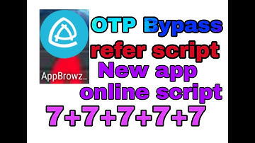 #app browser app OTP Bypass script with new app online script