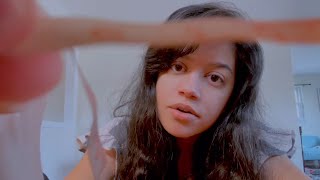 asmr • measuring your face (personal attention)