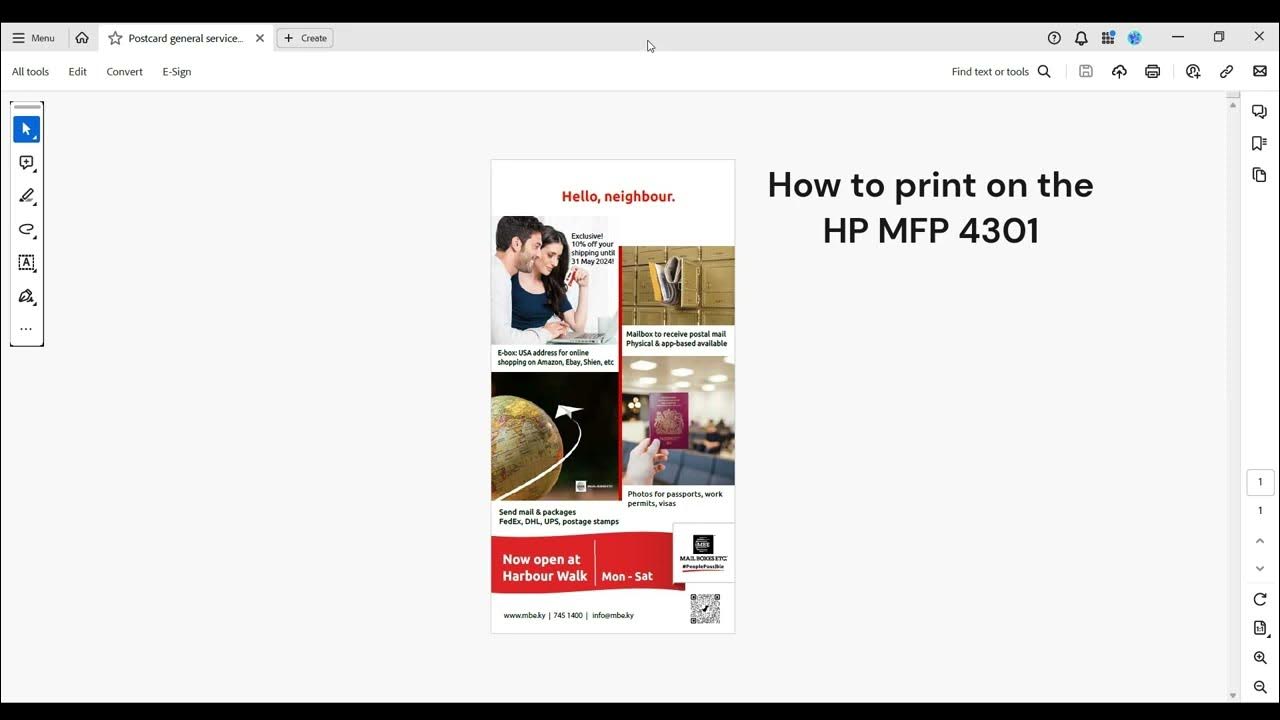 Printing to hp laserjet pro mfp 4301 youtube