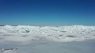 Lake Superior Ice at Wisconsin Point