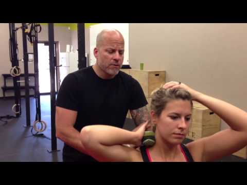 Self Massage or Myofascial Release for the Neck