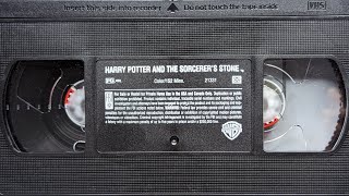 Harry Potter And The Sorcerers Stone Vhs Pre-Show